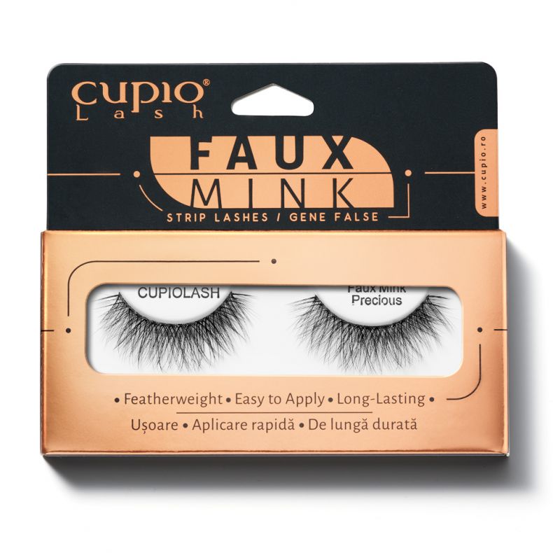 Faux Mink Wimpern von Cupio Lash in der Verpackung, leicht und langlebig