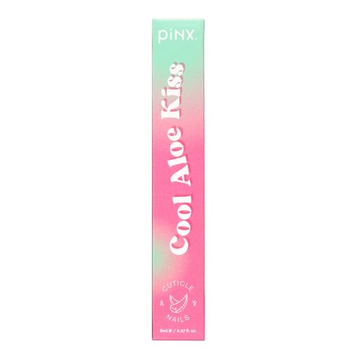 PiNX Cool Aloe Kiss Nagelpflege in rosa-grüner Verpackung
