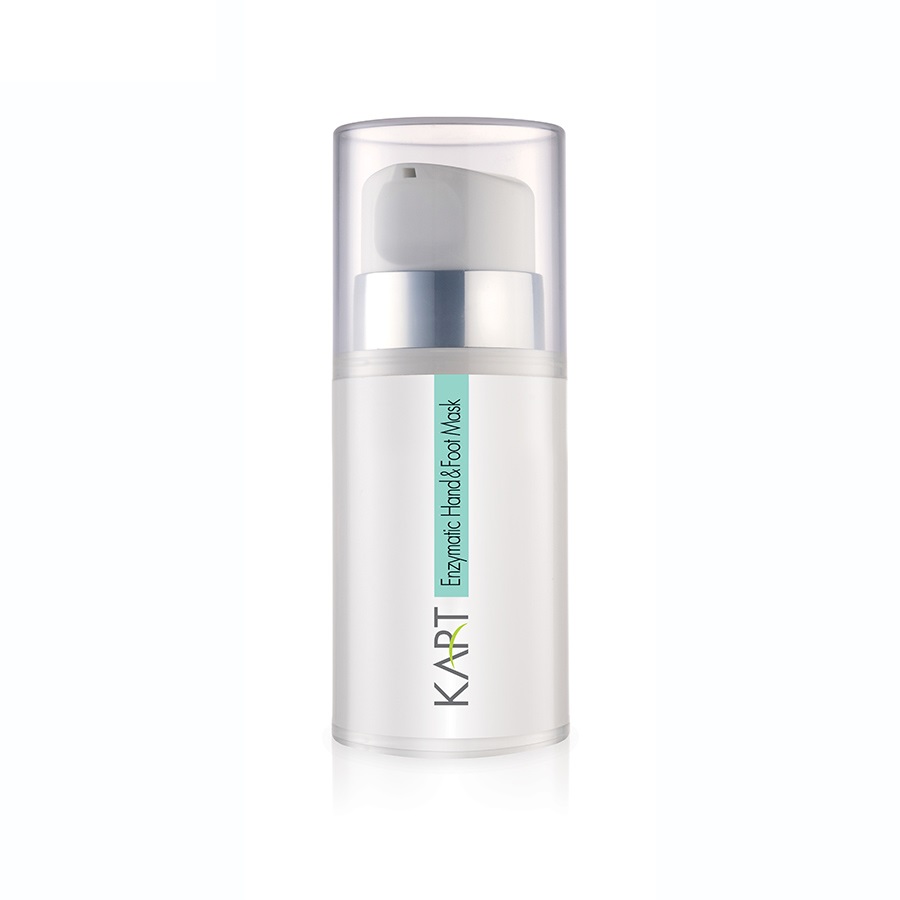 Enzymatic Hand & Foot Mask – Enzymatische Maske für Hände und Füße KART Enzymatische Hand- und Fußmaske in einer eleganten Flasche
