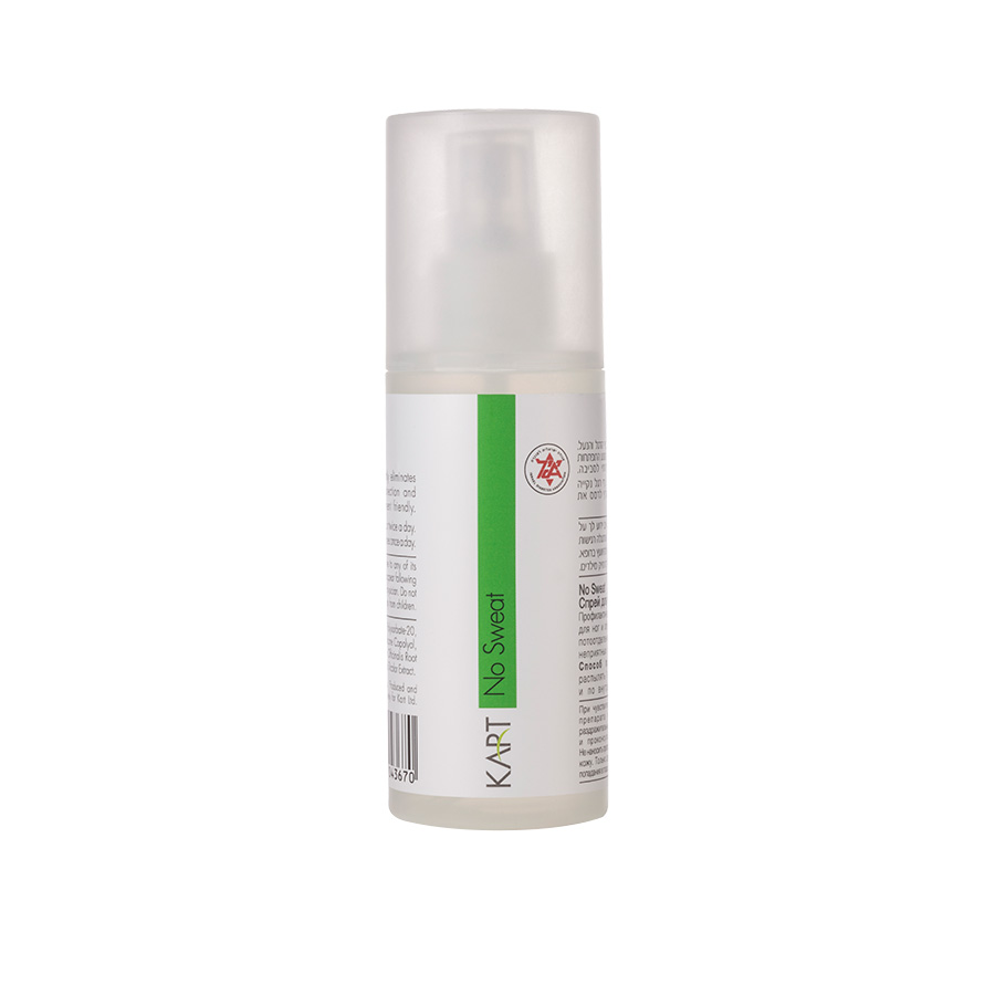 KART-No-Sweat-Fresh-Feet-Spray-50-ml KART No Sweat - Praktisches Spray gegen Schweißbildung