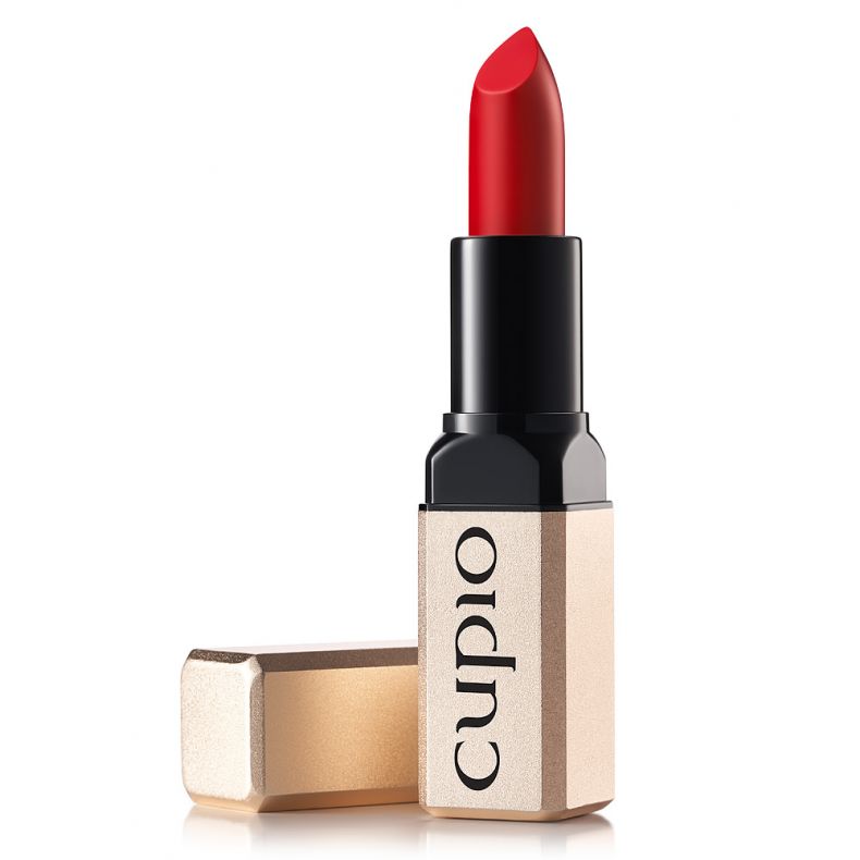 Roter Lippenstift von Cupio in eleganter Verpackung