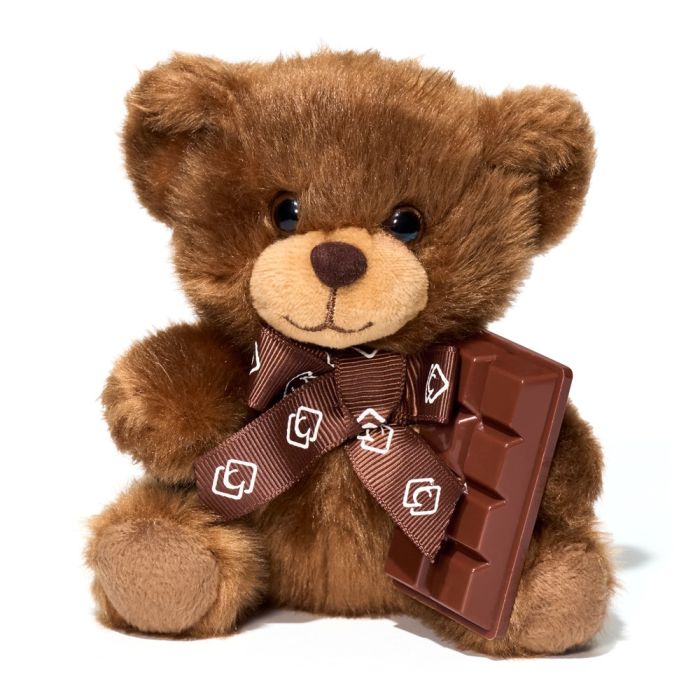Produktabbildung: Fluffy Teddy Bear Accessoire – Chocolate