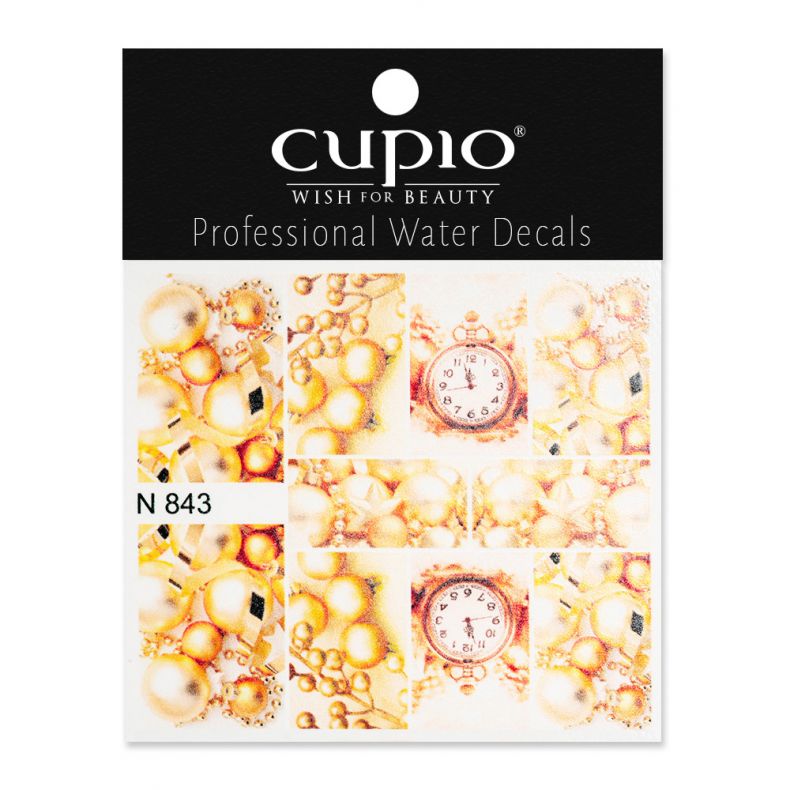 Cupio Winter Nail Art Tattoo N843