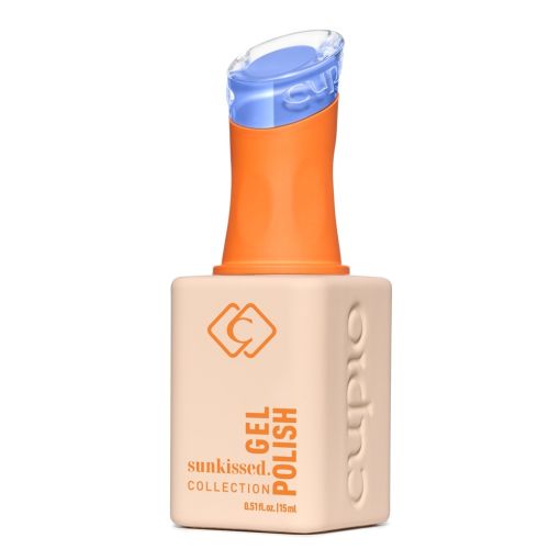 Flasche mit Cupio Gel Polish aus der Sunkissed Collection in orange und beige