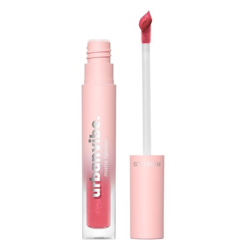 Ribells Urban Vibe Matt Flüssiglippenstift – Dolled Up  Lip Gloss von Urban Vibe mit Applikator in zartem Pink