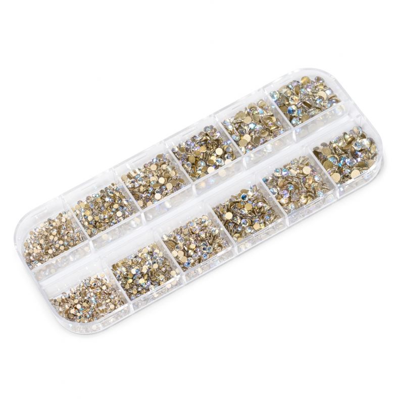 Cupio Set cristale unghii Splendor Gold