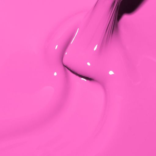 Nahaufnahme von leuchtend rosa Farbe, die sanft fließend dargestellt ist.
