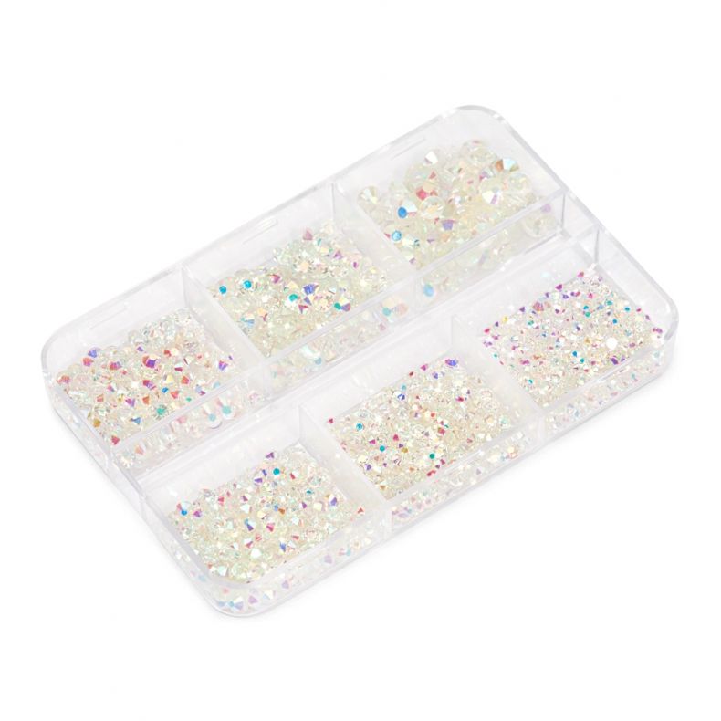 Cupio Set cristale unghii Missy Clear AB