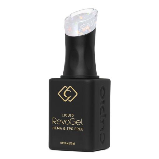 Schwarze Flasche Cupio Liquid RevoGel HEMA & TPO frei