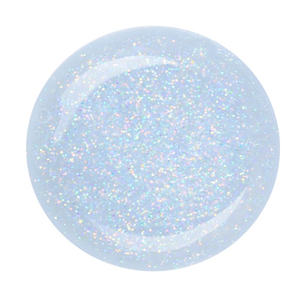 glitter_gel_shiny-diamond Zarte Glitzerpaste mit holografischen Effekten in bläulichem Farbton