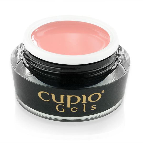 peach_cover_15_30ml_1 Cupio Gels, hochwertiges Nagelgel in zartem Rosa in einem Glasbehälter