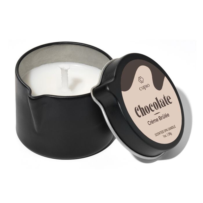 Pflegekerze für Hände und Nagelhaut 28 g – Crème Brûlée.