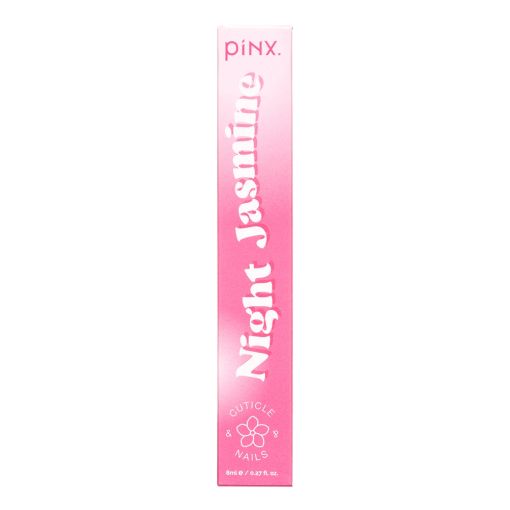 Flasche mit PINX Night Jasmine Cuticle Oil zur Pflege der Nagelhaut