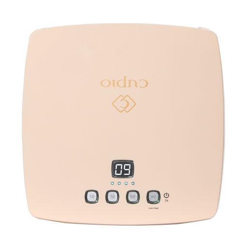 Beige Cupio UV-LED Nagellampe mit Timer und Display