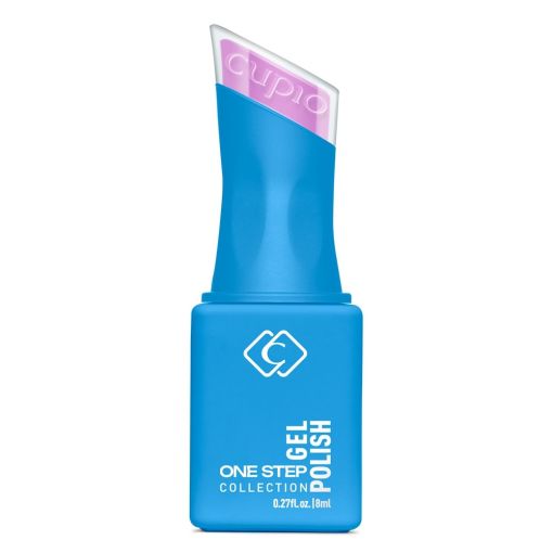 Cupio One Step Gel Nagellack rosa in blauer Flasche