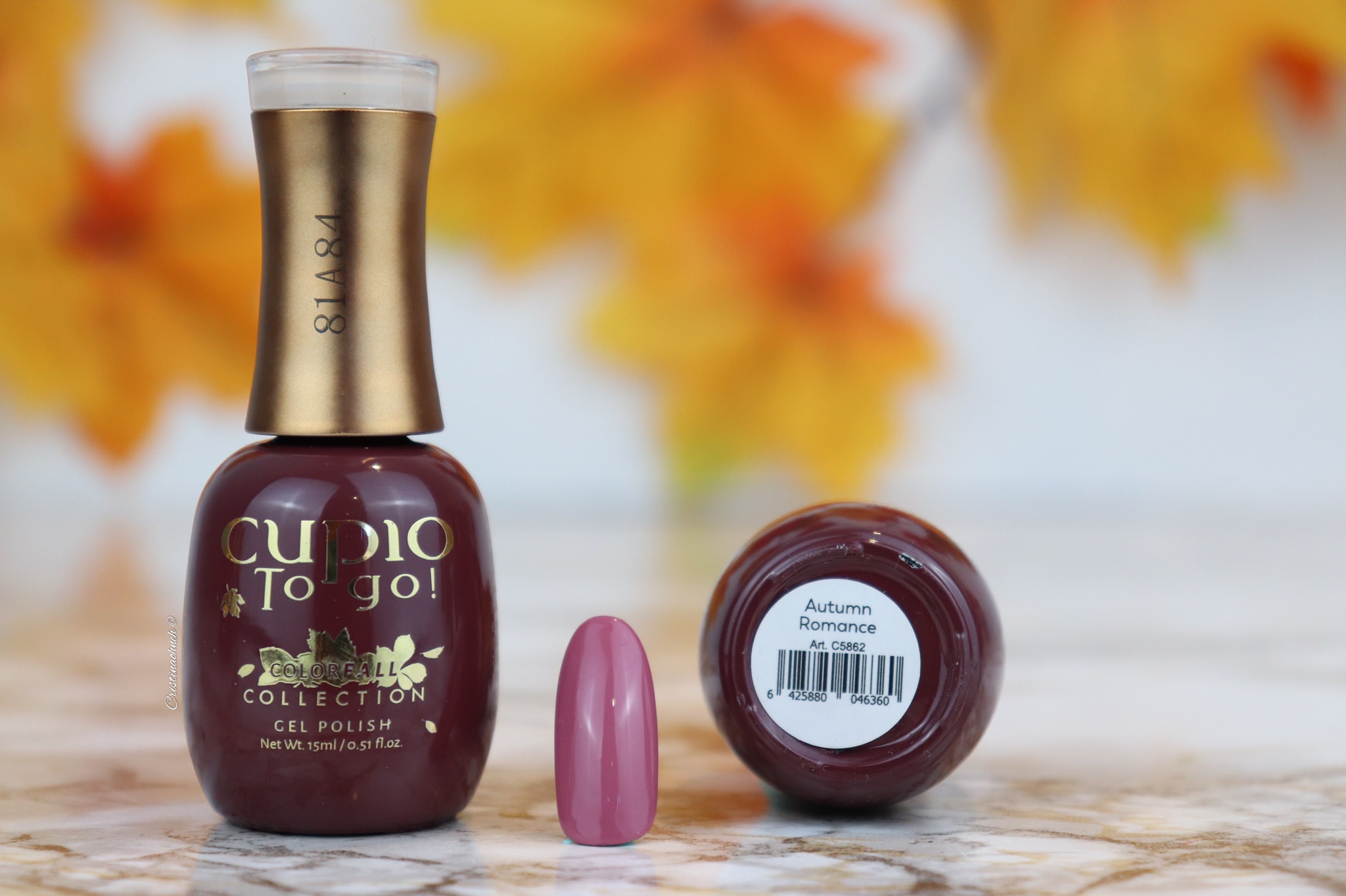 242495235_10220337631973701_1485717475122450688_n Cupio To Go! Nagellack in der Farbe Autumn Romance mit passendem Nagelrad