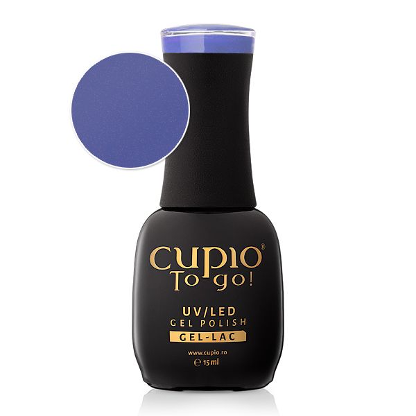 temptation_island Cupio To go! UV/LED Gel Polish in tiefblauer Farbe, 15 ml Flasche