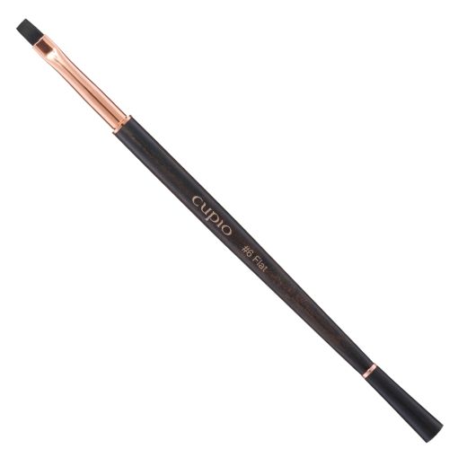 luxe_noir_003_c8088_c Cupio #16 Flex Augenbrauenpinsel mit flacher Spitze und edlem Design