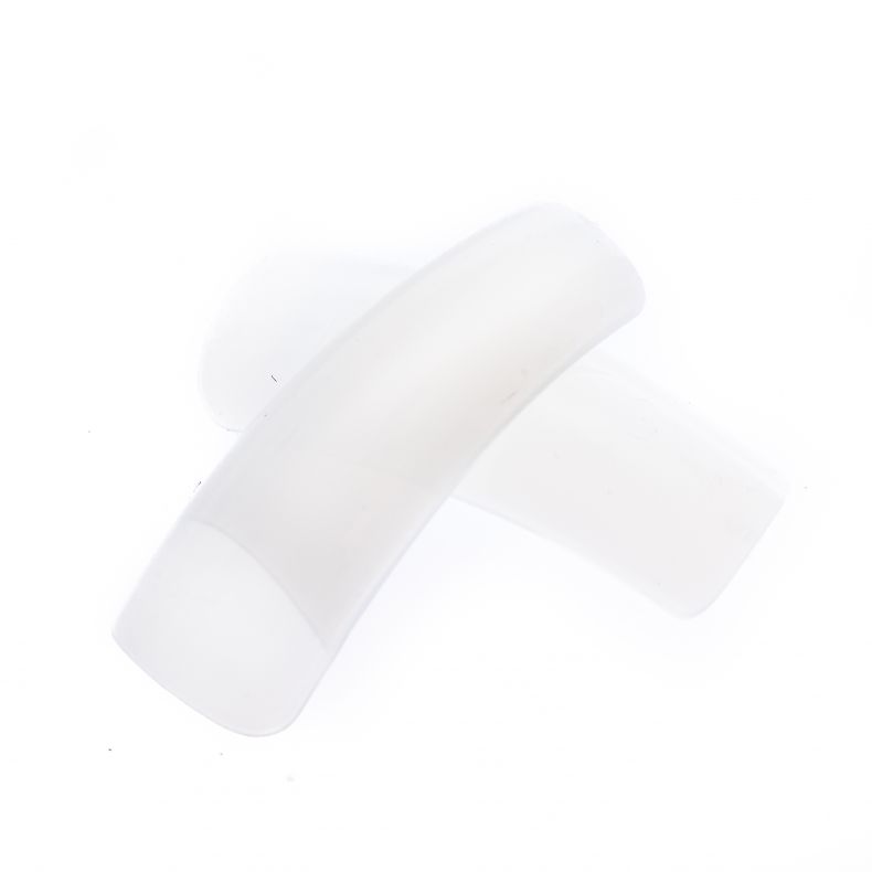 Transparente Silikonformen in zwei verschiedenen Formen