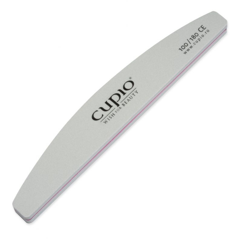pila_buffer_100-180 Cupio Nagelfräser mit einer Körnung von 100/180, ideal für die Nagelpflege.
