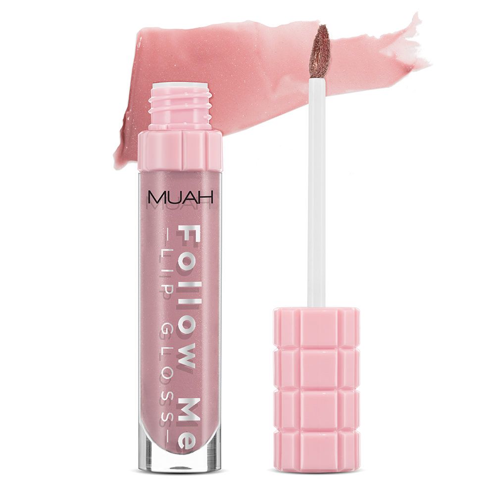 Transparenter Lip Gloss mit Applikator in Rosé von MUAH