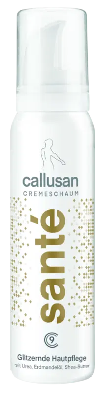 Produktabbildung: Callusan Cremeschaum Santé Gold 75 ml