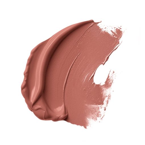 kitten_s_kiss_c8653_b-Kopie Swatch eines hautfarbenen Lippenstifts auf einer weißen Fläche