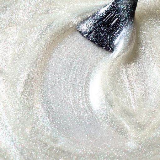 Cupio One-Step 3-in-1 UV-Gel Nagellack Raindrop silbrig