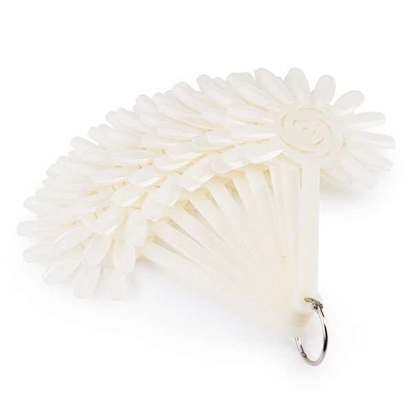 Kunststofffächer für die Auswahl von Farben im Nageldesign oder anderen Anwendungen