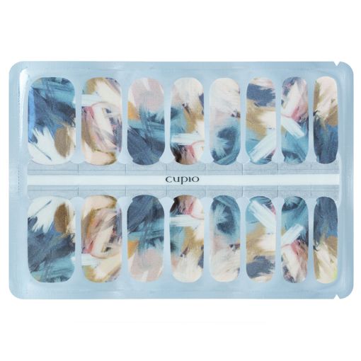 splash-euphoria-c7968 Nagelsticker von Cupio in einem kreativen, bunten Mustermix