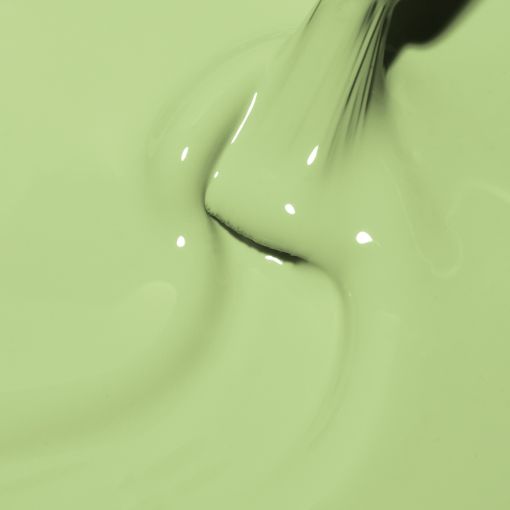 d0158_b-Kopie Nahaufnahme von sanfter grüner Farbe mit einem Pinsel