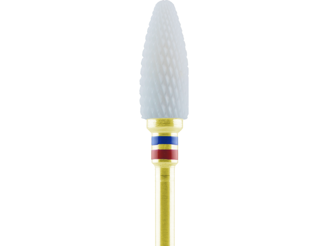 Fräserbit GL727 - für Linkshänder (Blau-Rot) Medium-Fein