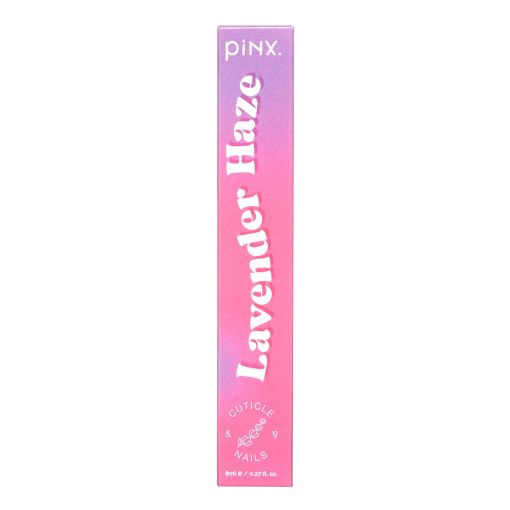 Cuticle Oil Lavendel Haze von PINX in lila Verpackung