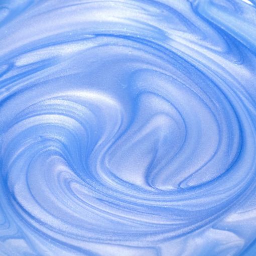 d0146_b Nahaufnahme einer blauen, schimmernden Textur mit Wellenmustern
