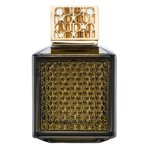 side_all Parfumflasche mit strukturierter Oberfläche und goldenem Verschluss