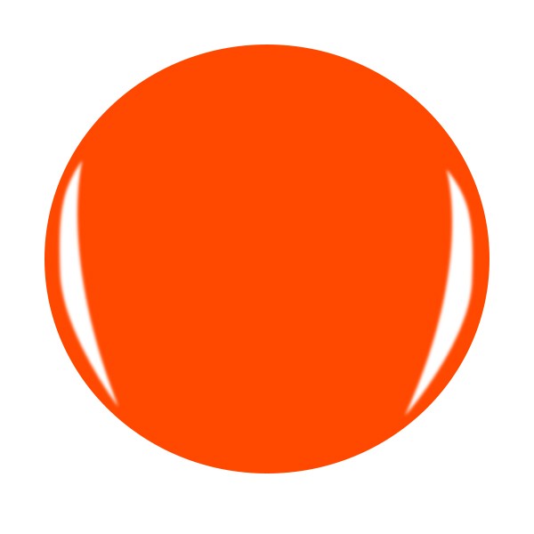 orange Ein runder, leuchtend orangefarbener Ball auf weißem Hintergrund