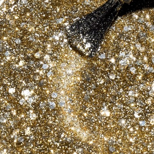 Goldglitter One-Step 3-in-1 Semipermanenter Nagellack