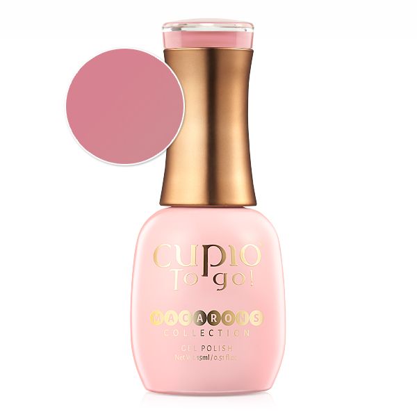 to_go_macarons_chestnut_rumzL2AHRXRcadV5 Cupio Gel Nagellack in Rosa mit goldener Flasche aus der Macarons-Kollektion