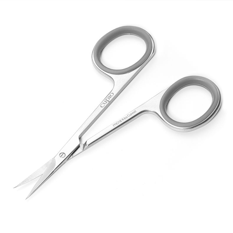 forfecuta_pro_18_x-tra_curved_b Gebogene Schere von cupio mit ergonomischen Griffen