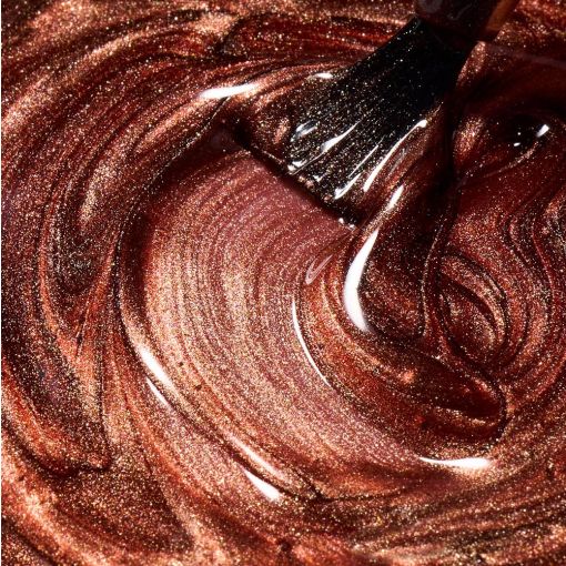 Cupio Gellack Cat Eye Effect X Havana Brown Nahaufnahme