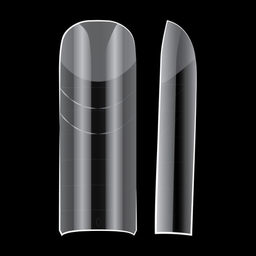slim_mini_apex_c8133_b Set aus transparenten Nail Art Schablonen für professionelle Nagelgestaltung