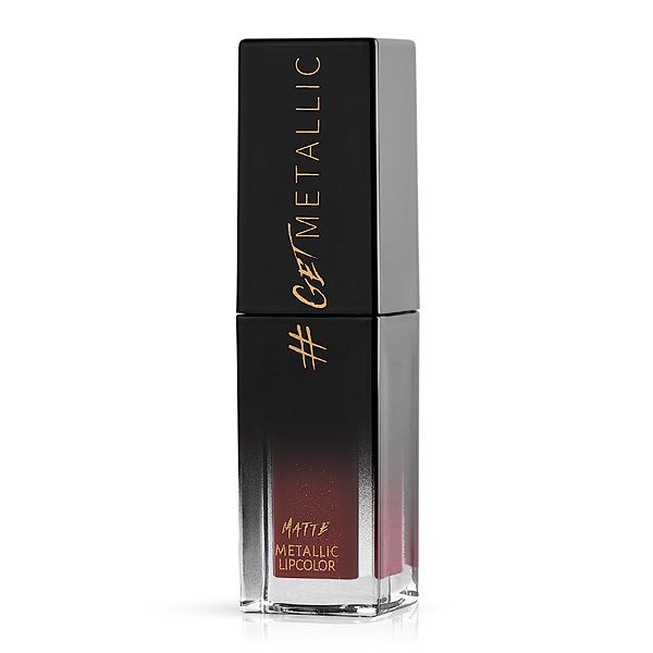 get_metallic_chocolate_bff Matte Metallic Lipcolor Verpackung in elegantem Design