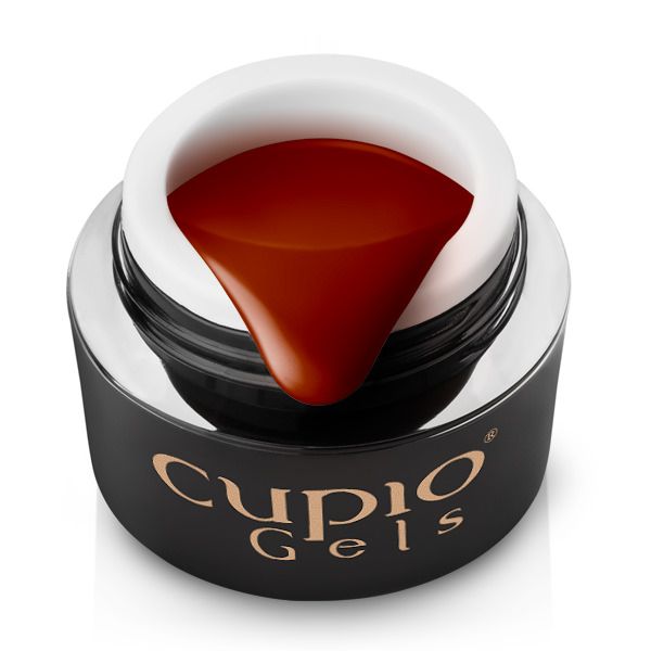 gel_color_maroon_b Cupio Gels: Roter Nagellack in einem Glasbehälter mit dezentem Deckel