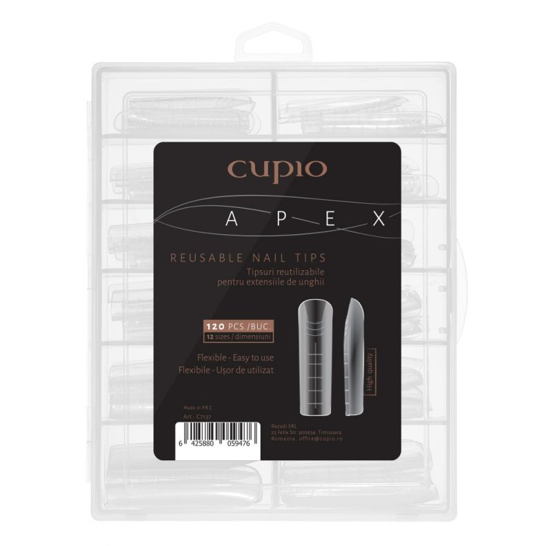 Cupio RevoShapes Tips wiederverwendbar - Apex 50% 120 Stück