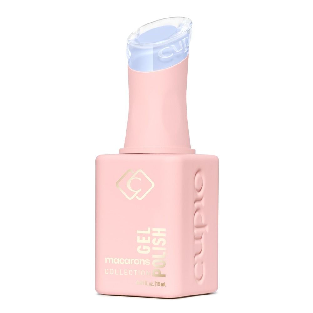 Rosa CUPIO Macarons Collection Gel Polish, UV/LED-Gelnagellack in Flasche mit 15 ml Inhalt