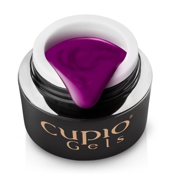 gel_color_one_layer_attraction Cupio Gels lila Nagelgel im Glasbehälter