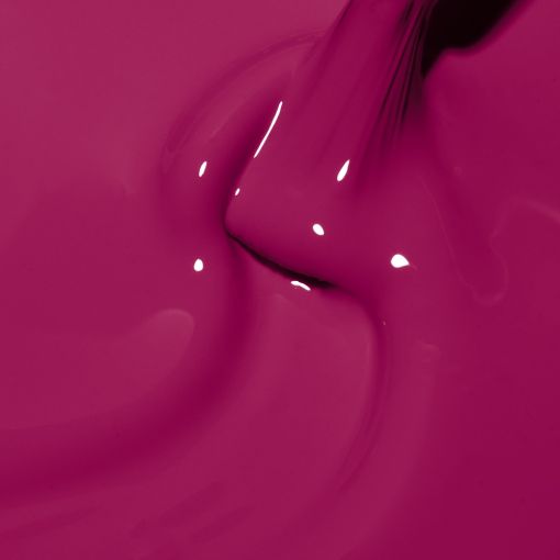 d0111_b Nahaufnahme von flüssiger pinker Farbe, die sanft fließt