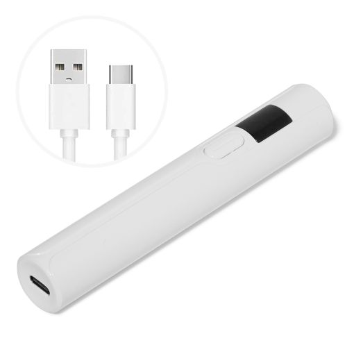 lampa_cupio_3w_c9274_f Weißes USB-C Ladegerät mit Anschlusskabel für schnelles Laden