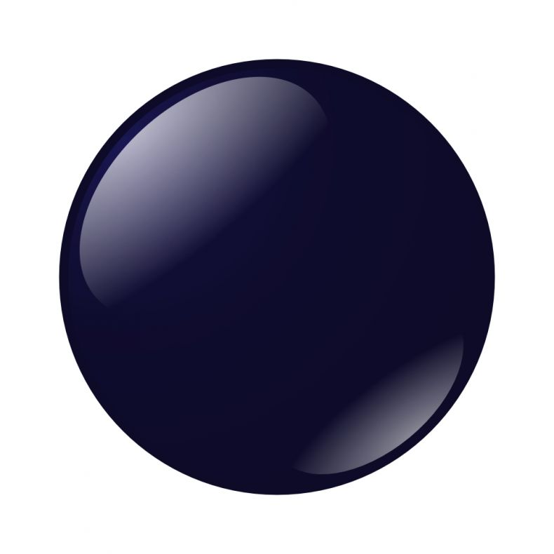 Cupio Color Gel Darkest Blue - stark pigmentiert