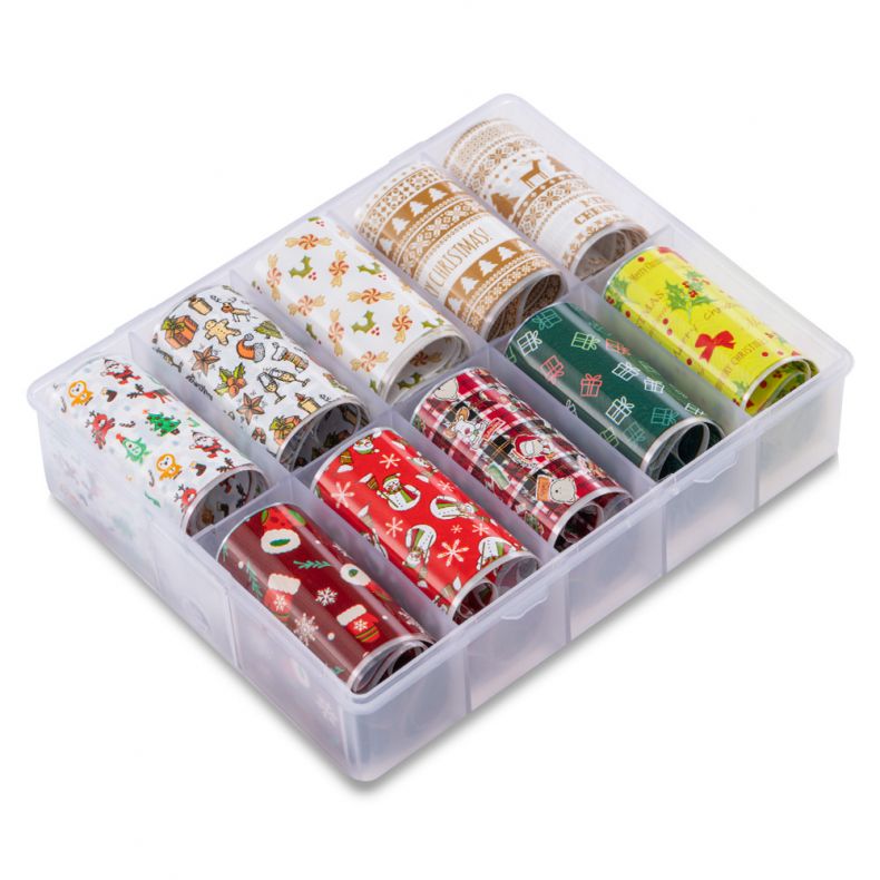 Transfer Folie 10er Set - Christmas - 09